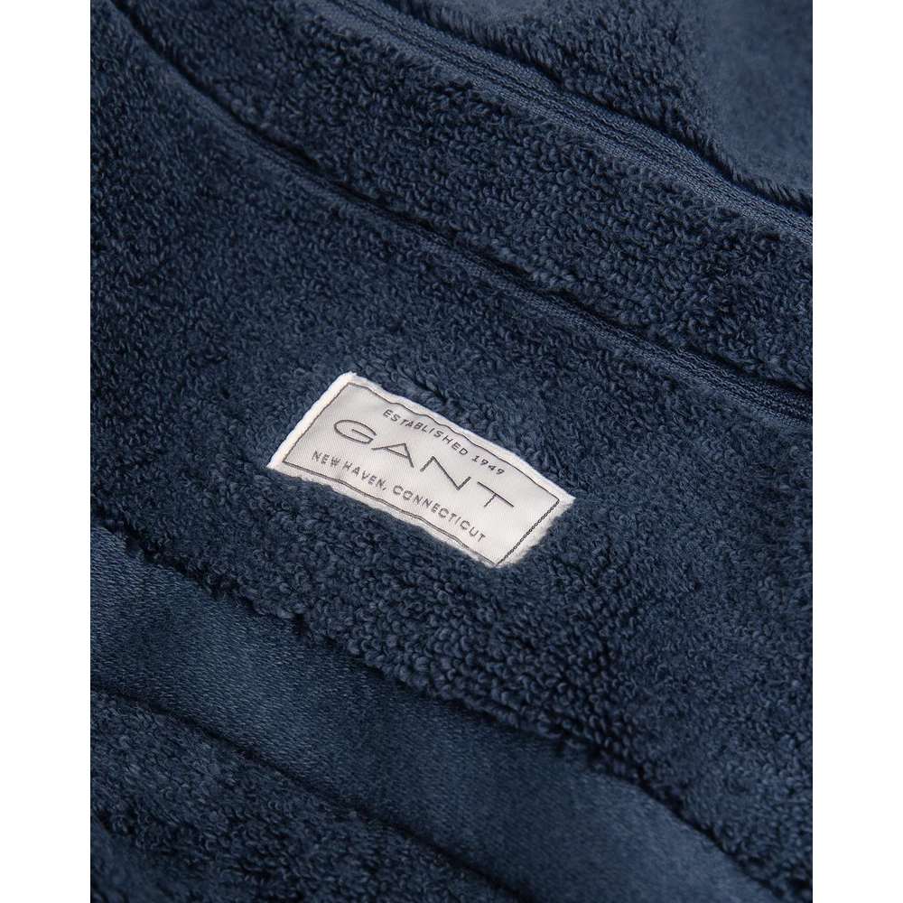 Blå Gant Premium Towel 50X70 Interiør Blue 4 Blå Gant Premium Towel 50X70 Interiør Blue - Bilde 2
