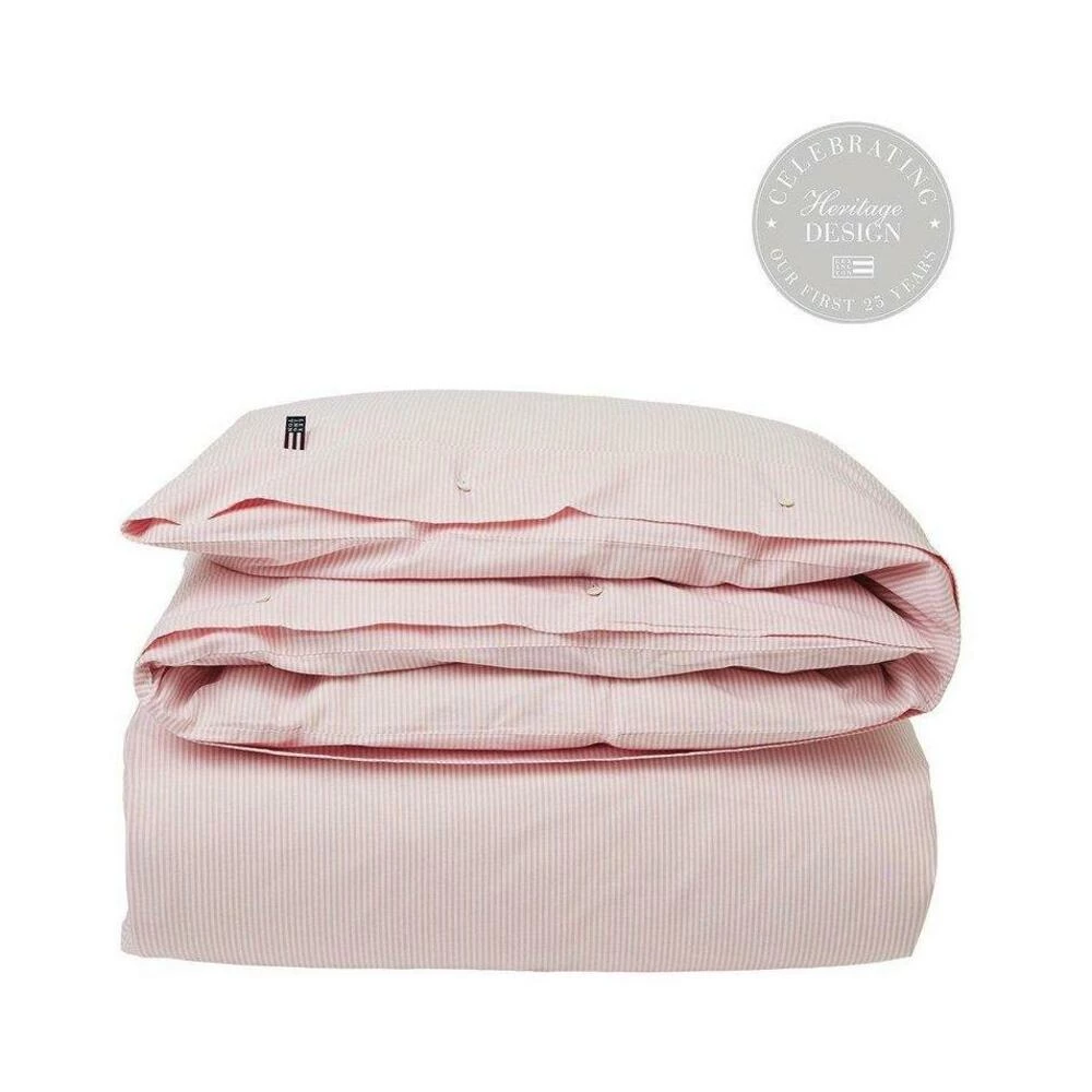 Lexington Pin Point Duvet Pink 3 Lexington Pin Point Duvet Pink