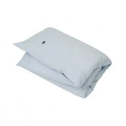 Lexington Icons Baby Pin Point Duvet Blue