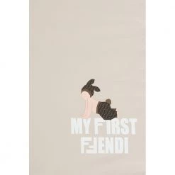 Fendi Printed Blanket Beige