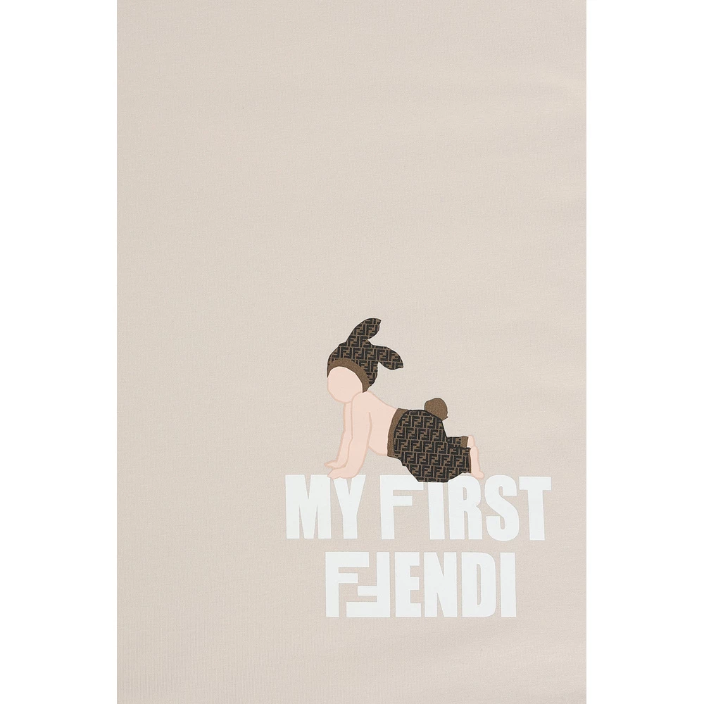 Fendi Printed Blanket Beige 3 Fendi Printed Blanket Beige