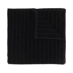 Balmain Towel With Logo Black