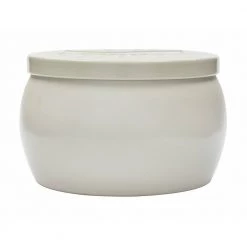 Voluspa Mini Tin Candle Papaya Coconut White
