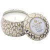 Voluspa Desember Tin Candle Suede Blanc White