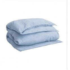 Gant Cotton Linen Single Duvet Interior Blue