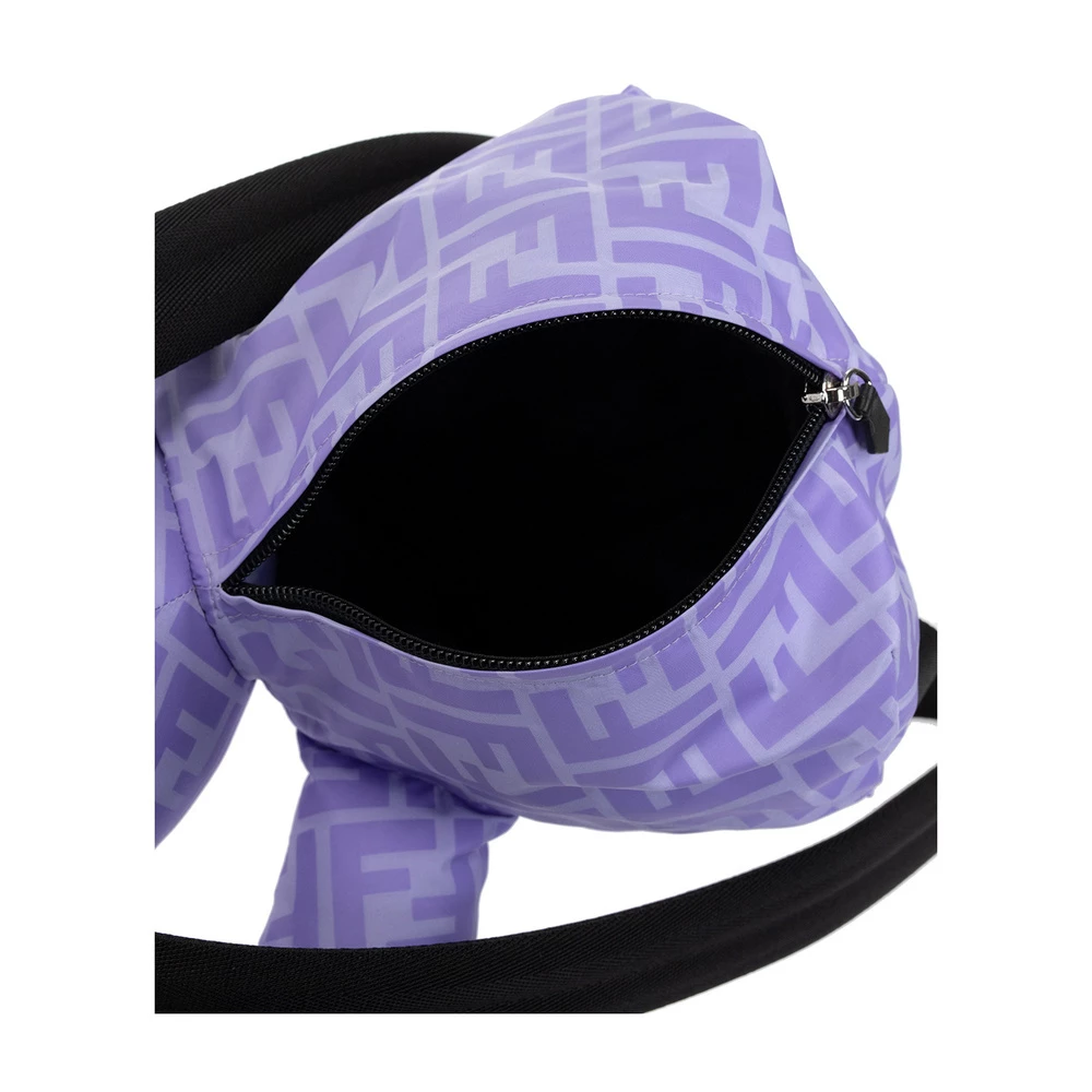 Fendi Teddy Bear Backpack Purple 5 Fendi Teddy Bear Backpack Purple - Bilde 3