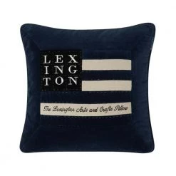 Lexington 25 Years Arts & Crafts Pillow Cover Blue