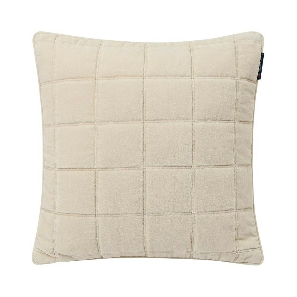 Lexington Quilted Pillow Cover Beige 3 Lexington Quilted Pillow Cover Beige