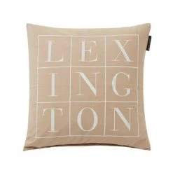 Lexington Logo Pillow Cover Beige -Miinto Salgsbutikk unnamed file 3242
