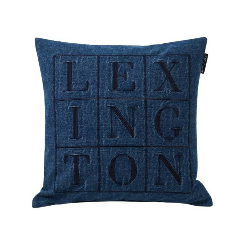 Lexington Logo Pillow Cover Blue 4 Lexington Logo Pillow Cover Blue - Bilde 2