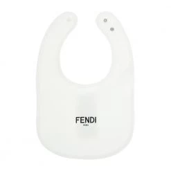 Fendi Bibs Three-pack White