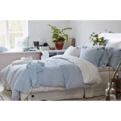 Lexington Home Seersucker Putetrekk Blue