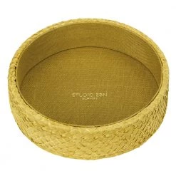 STUDIO EBN Liten Pedestal Brett Yellow -Miinto Salgsbutikk unnamed file 3375