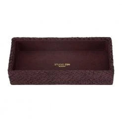 STUDIO EBN Rektangulært Brett Av Lakseskinn Purple