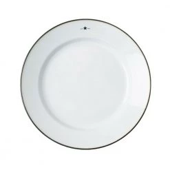 Lexington Home Stoneware Dinner Plate White