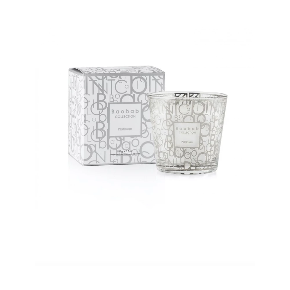Baobab Collection My First Platinum Home Candle White 3 Baobab Collection My First Platinum Home Candle White