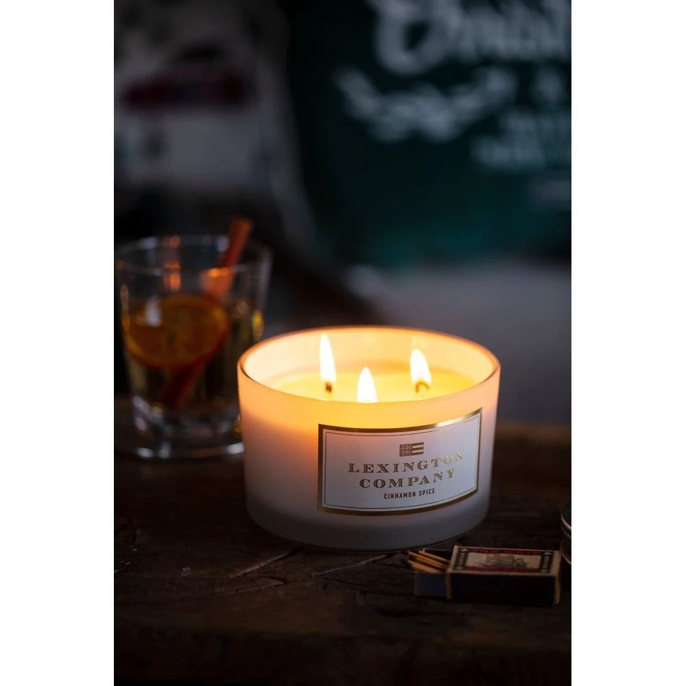 Lexington Home Cented Candle 3 Wicks Interiør White 6 Lexington Home Cented Candle 3 Wicks Interiør White - Bilde 4