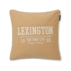 Lexington Logo Twill Pillow Cover Beige -Miinto Salgsbutikk unnamed file 3548