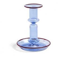 Hay Flare Candle Holder Blue