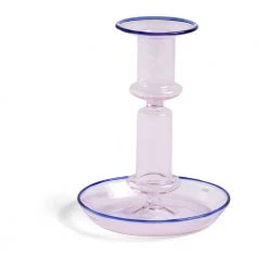 Hay Candle Holder Purple