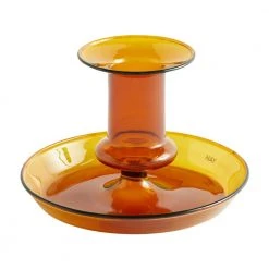 Hay Candle Holder Orange
