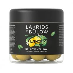 Lakrids By Bülow Gul Small Læmon 125 Gram Delikatesser Yellow