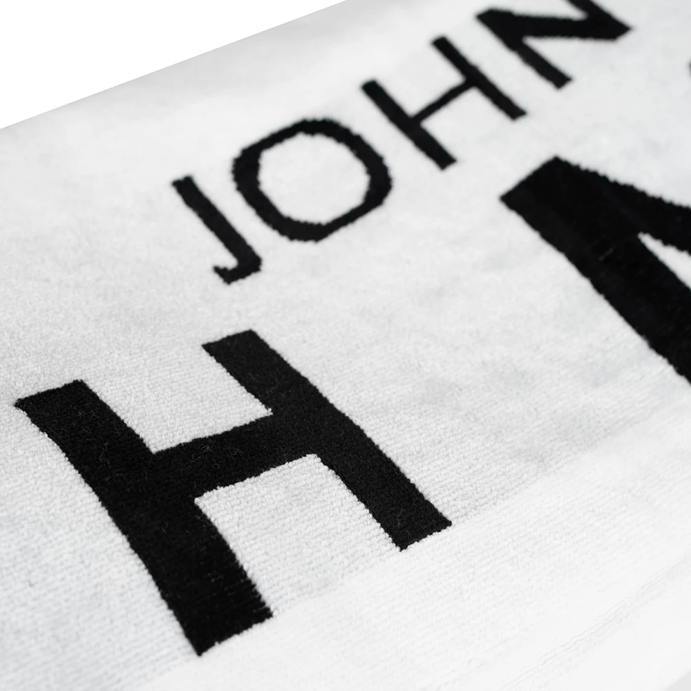 John Richmond Mirzs Towel White 3 John Richmond Mirzs Towel White