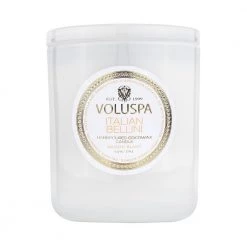 Voluspa Boxed Candle Italian Bellini White