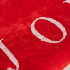 John Richmond Nishikori Towel Red