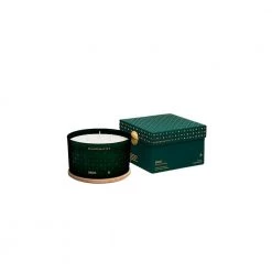 Skandinavisk Skog Scented Candle Oak Lid 475 G Green