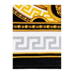 Versace Bath Towel Black