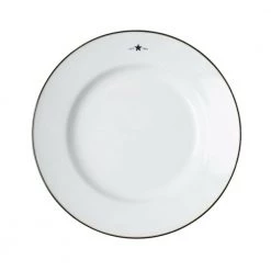 Lexington Home Stoneware Dessert Plate White
