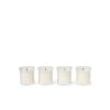 Ferm Living Scented Advent Candles Set Of 4 White