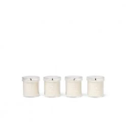 Ferm Living Scented Advent Candles Set Of 4 White