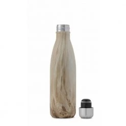 S'well Blonde Wood 500 Ml - 17 Oz Drikkeflaske Beige
