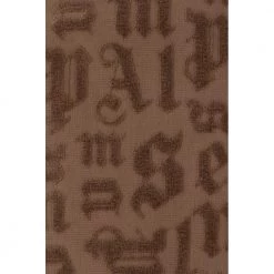 Palm Angels Bath Towel Brown