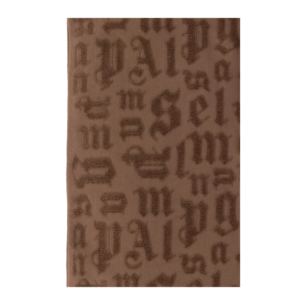 Palm Angels Bath Towel Brown 4 Palm Angels Bath Towel Brown - Bilde 2