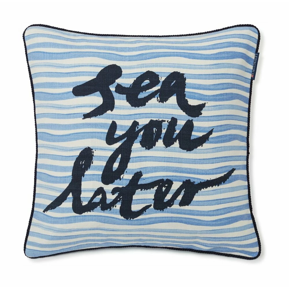 Lexington Home Sea You Later Pillow Cover Blue 3 Lexington Home Sea You Later Pillow Cover Blue