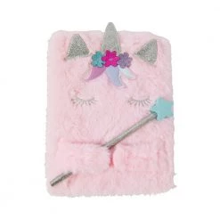 Pastel-Multi Accessorize Fluffy Unicorn Noteb A L Stationery Pink -Miinto Salgsbutikk unnamed file 4237