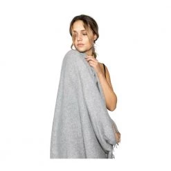 Kashmina Lux Kashmirpledd Gray