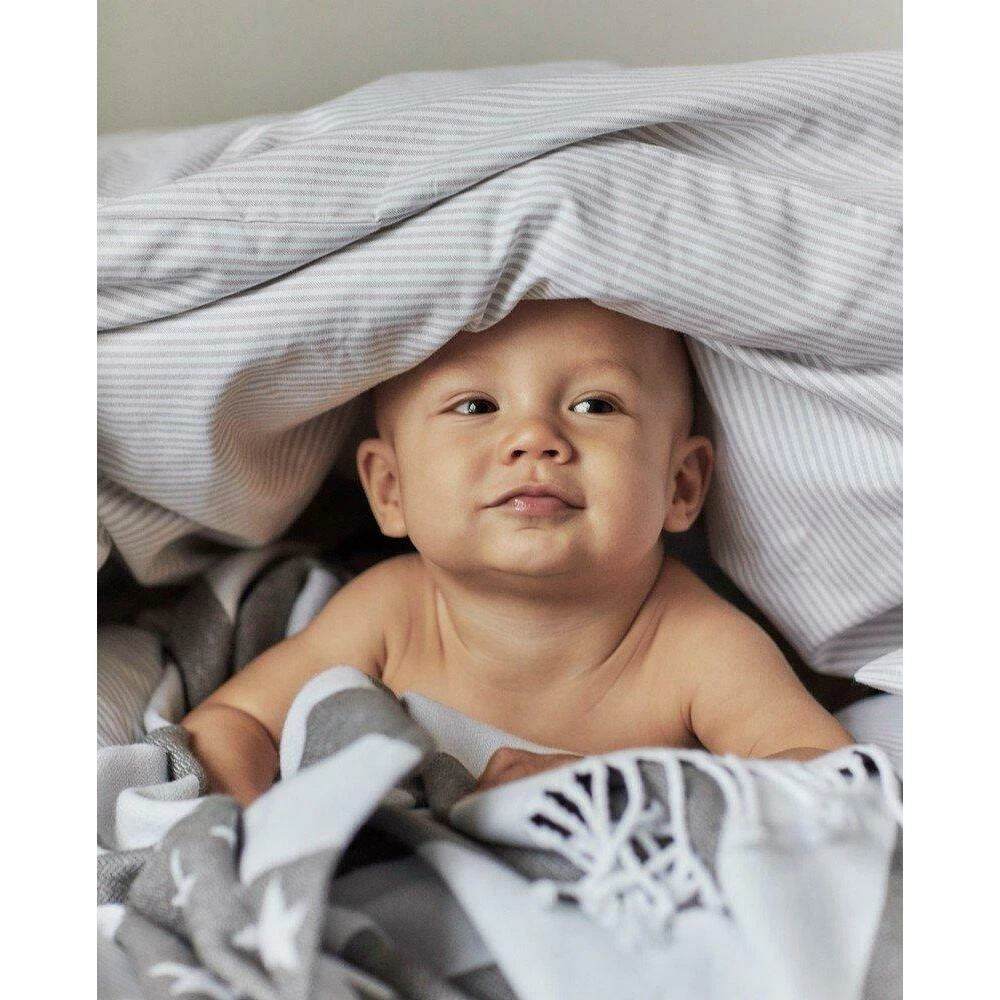 Lexington Baby Flag Throw Gray 4 Lexington Baby Flag Throw Gray - Bilde 2