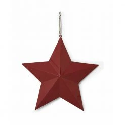 Rød Lexington Home Metall 40X40 Rød Interiør Red