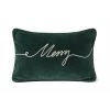 Mørkegrønn Lexington Home Merry Cotton Velvet Pillow, Green Interior Green -Miinto Salgsbutikk unnamed file 468