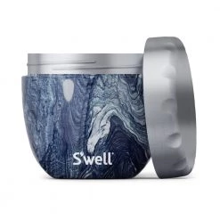 S'well Azurite Marble Swell Azurite Marble Eats 636Ml Matboks Blue