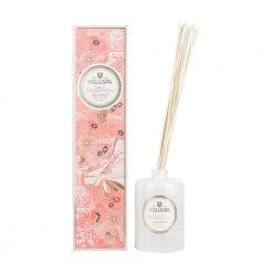 Voluspa Reed Diffuser Saijo Persimmon White