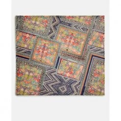 Johnny Was Rodeton Cozy Blancet Blue