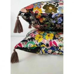 Johnny Was Cisco Charmeuse Tassel Pillow Green -Miinto Salgsbutikk unnamed file 599