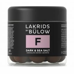Lakrids By Bülow Dark & Sea Salt F Food Brown