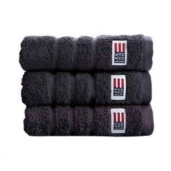 Icons Original Håndkle Fra Lexington 50x70 - Charcoal Black