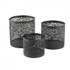 Halvor Bakke Lyktsett 3 Stk Interior Black